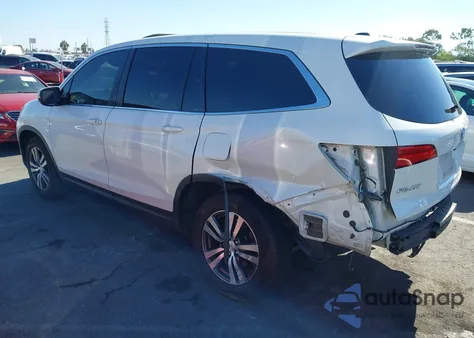 2018 Honda Pilot Ex-L из США, поврежденный, VIN 5FNYF5H58JB019672